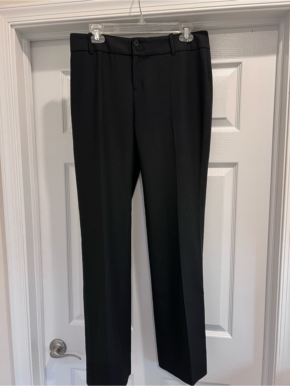 Classic Black Women's Dress Pants - Professional Tailored Fit